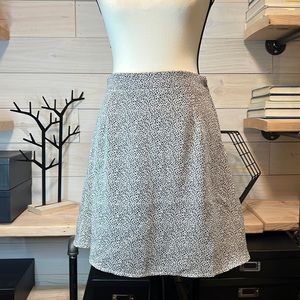 Animal print skirt